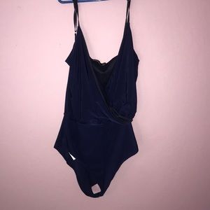 Navy bodysuit